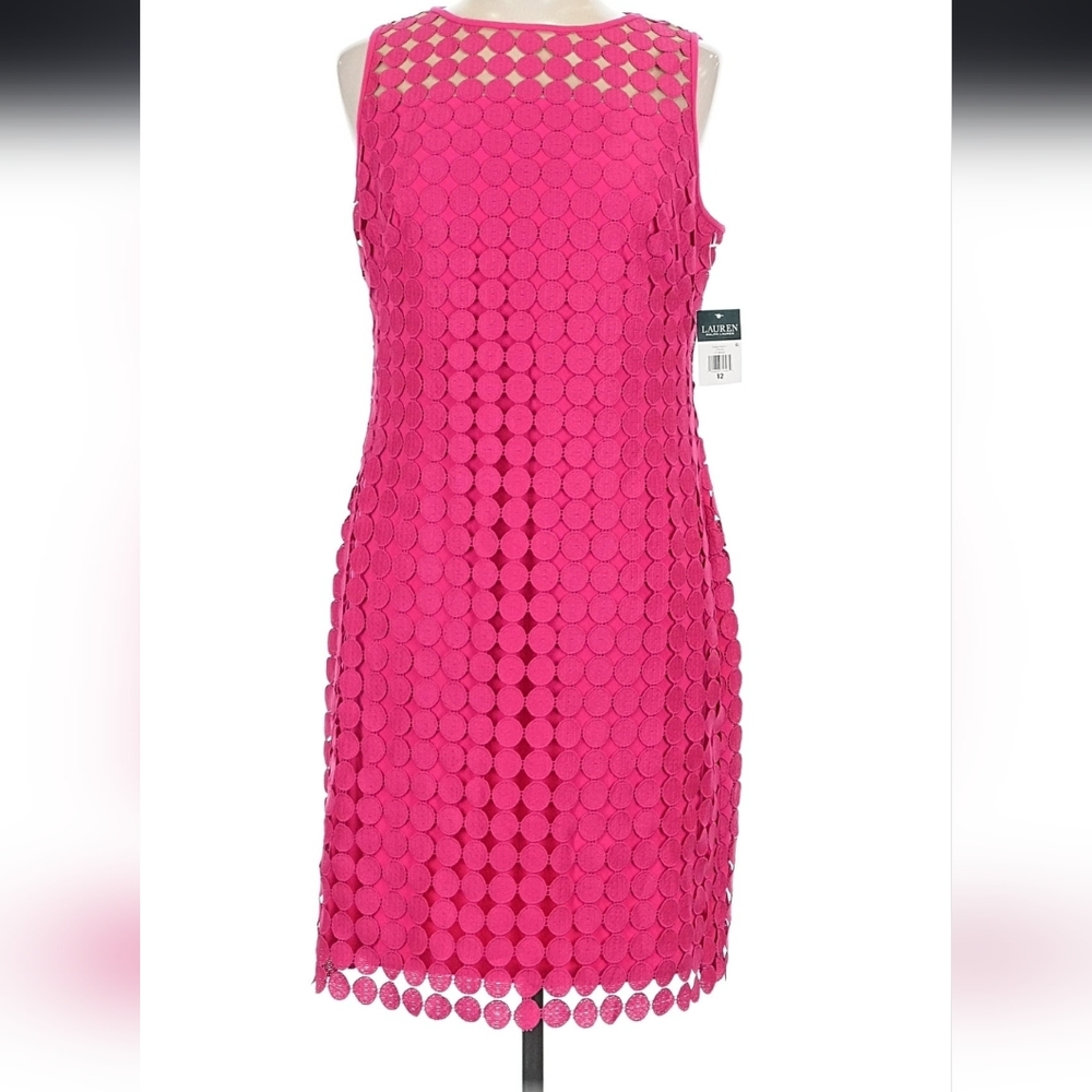 Ralph Lauren Vibrant Pink Mini Dress